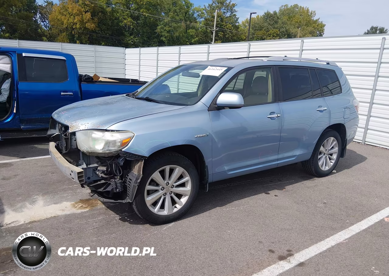 2008 Toyota Highlander Hybrid VIN:JTEEW41A682019053 - 2