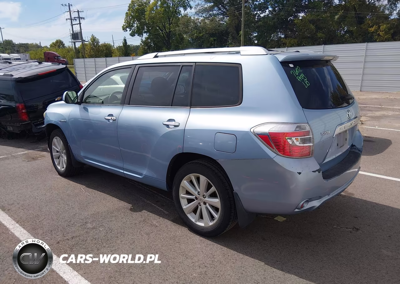 2008 Toyota Highlander Hybrid VIN:JTEEW41A682019053 - 3