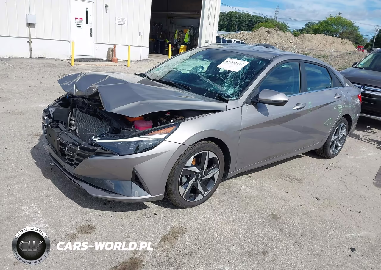2023 Hyundai Elantra Hybrid Limited VIN:KMHLN4AJ7PU071062 - 2