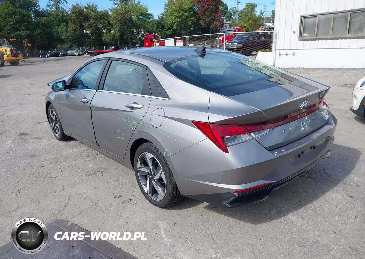 2023 Hyundai Elantra Hybrid Limited VIN:KMHLN4AJ7PU071062 - 3