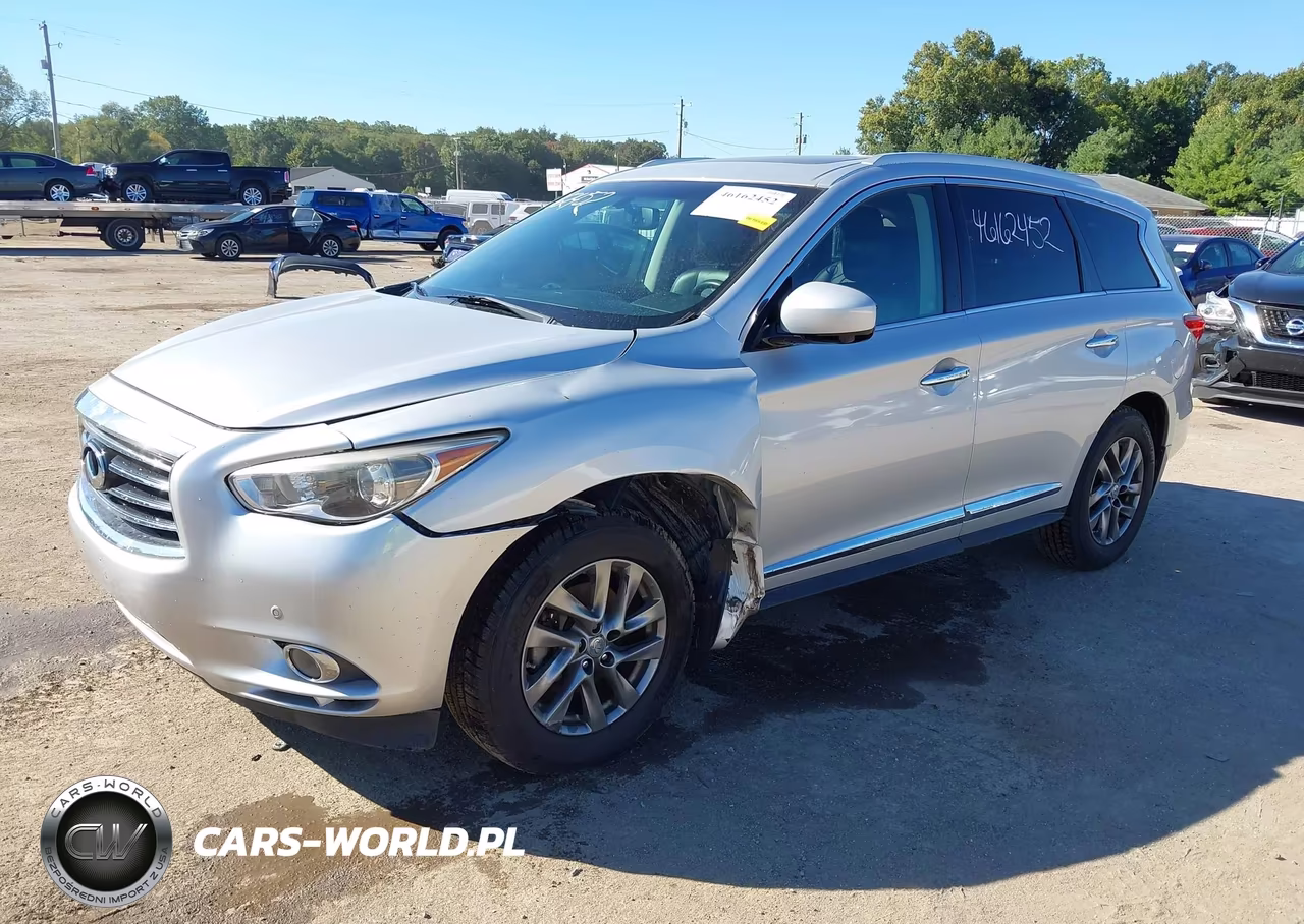 2013 Infiniti Jx35 VIN:5N1AL0MM4DC343757 - 2