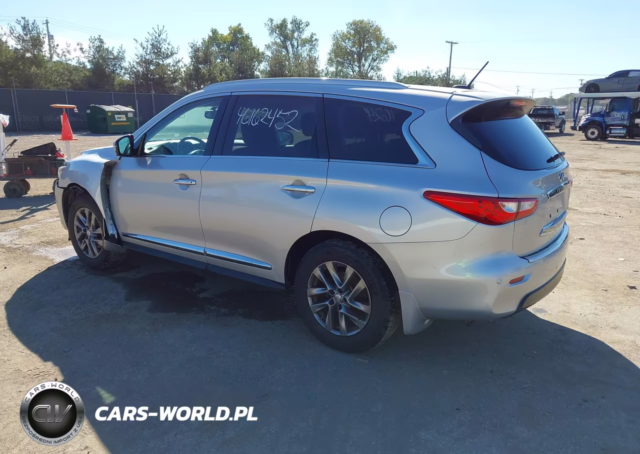 2013 Infiniti Jx35 VIN:5N1AL0MM4DC343757 - 3