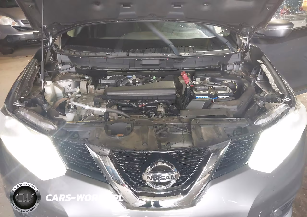 2015 Nissan Rogue S VIN:KNMAT2MV9FP541206 - 10
