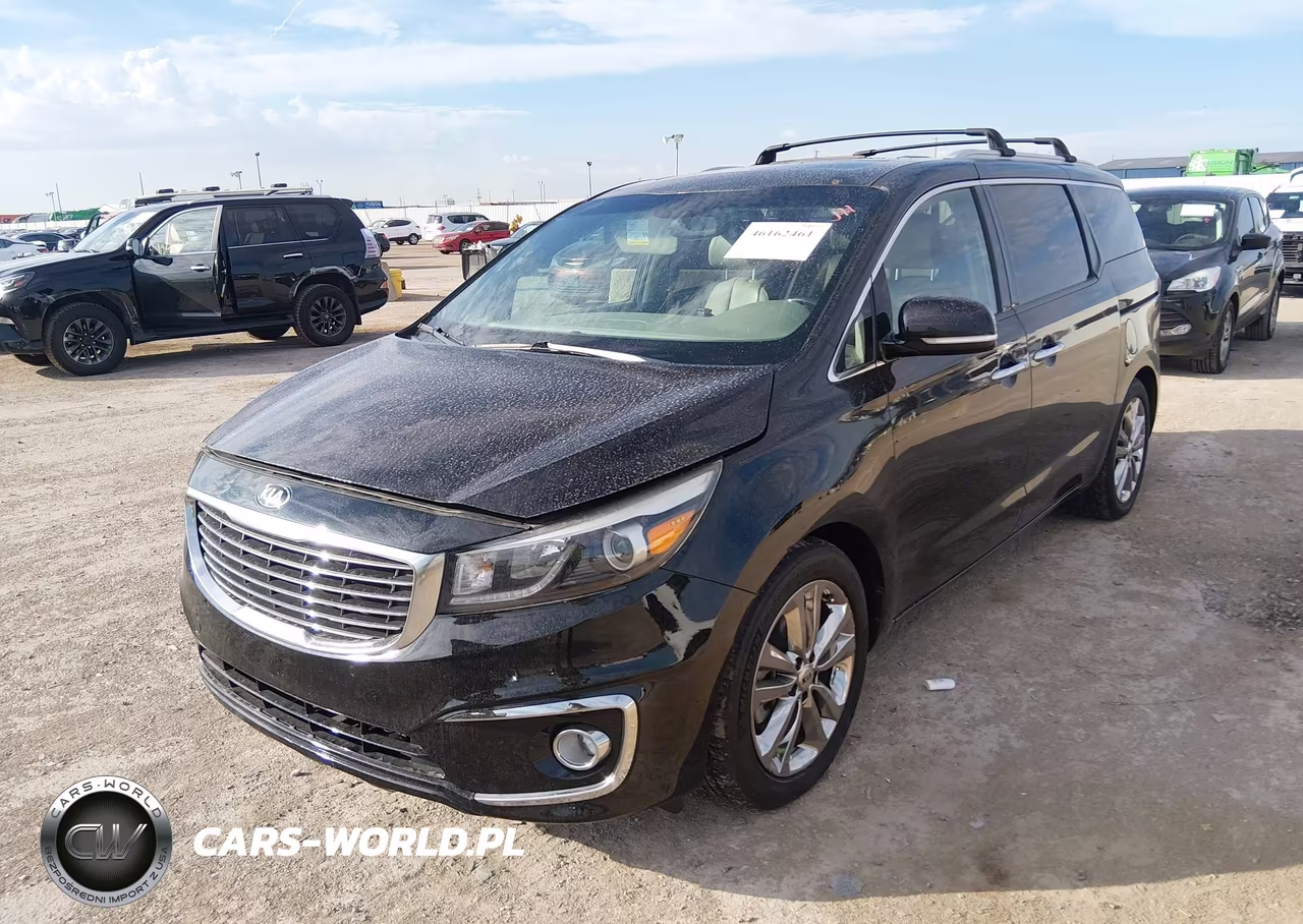 2016 Kia Sedona Sx Luxury VIN:KNDME5C19G6172281 - 2
