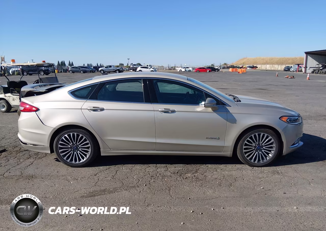 2017 Ford Fusion Hybrid Titanium VIN:3FA6P0RU6HR287602 - 13