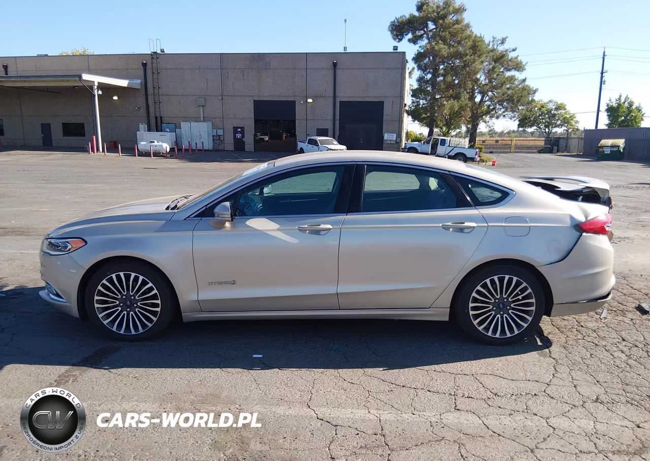2017 Ford Fusion Hybrid Titanium VIN:3FA6P0RU6HR287602 - 14