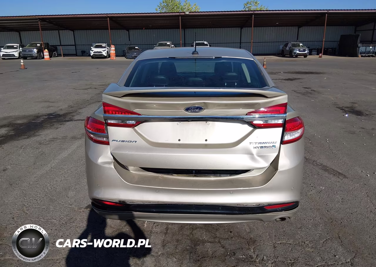 2017 Ford Fusion Hybrid Titanium VIN:3FA6P0RU6HR287602 - 16