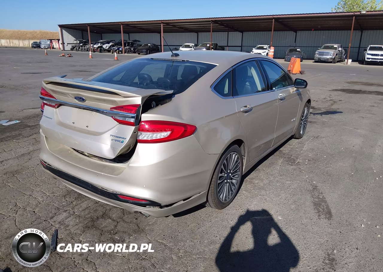 2017 Ford Fusion Hybrid Titanium VIN:3FA6P0RU6HR287602 - 4