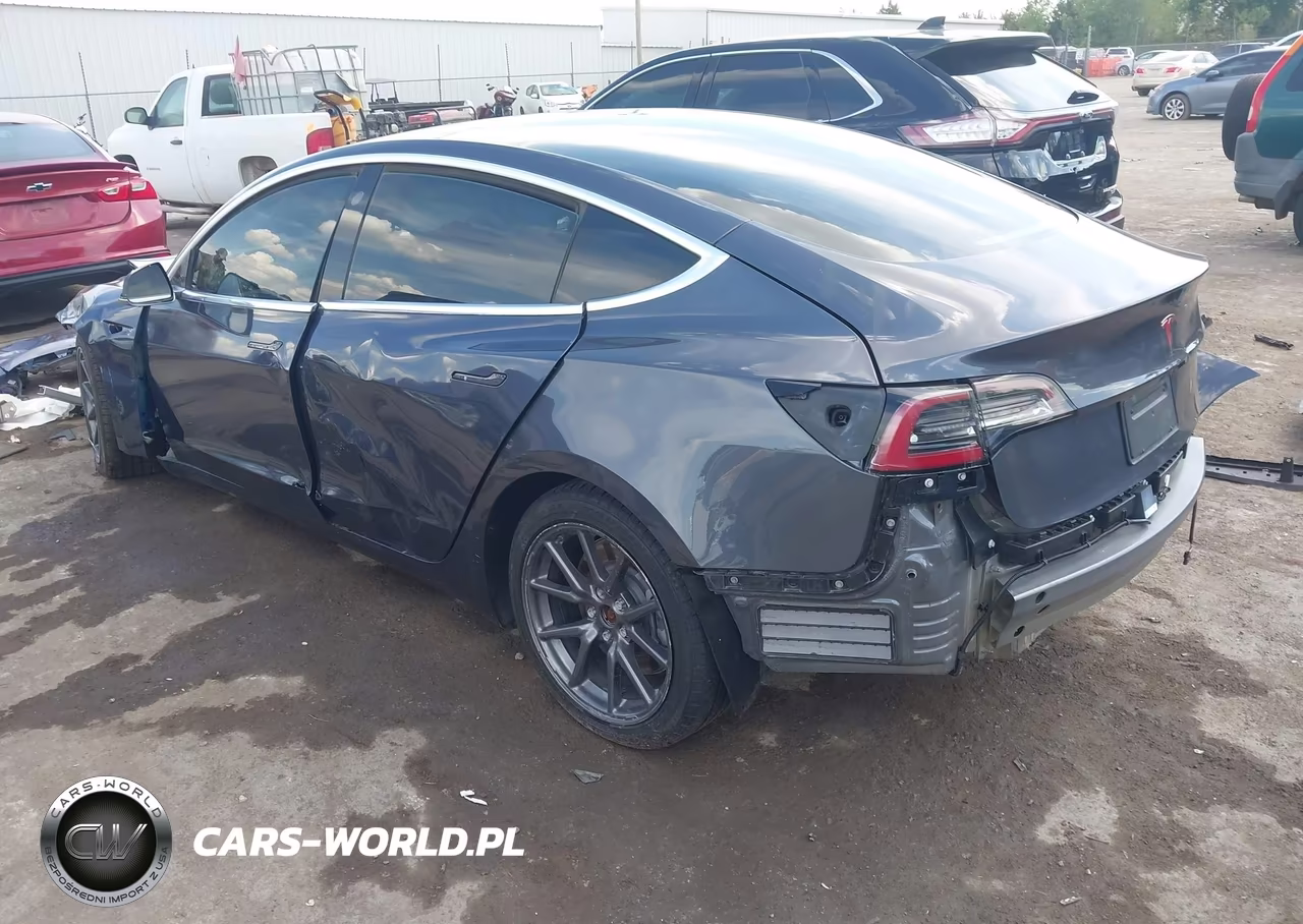 2019 Tesla Model 3 Long Range-Mid Range-Standard Range-Standard Range Plus VIN:5YJ3E1EA8KF190270 - 3