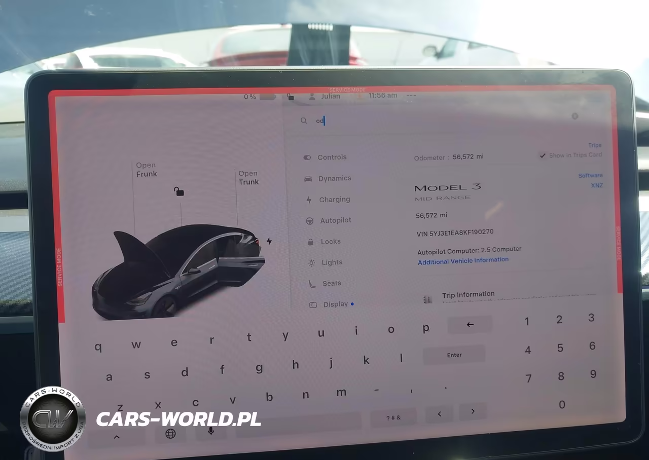 2019 Tesla Model 3 Long Range-Mid Range-Standard Range-Standard Range Plus VIN:5YJ3E1EA8KF190270 - 7