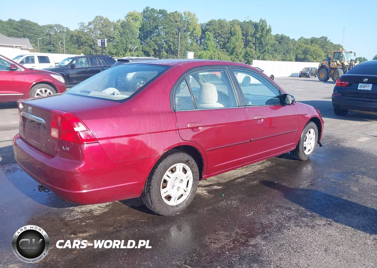 2002 Honda Civic Lx VIN:2HGES16582H577500 - 4