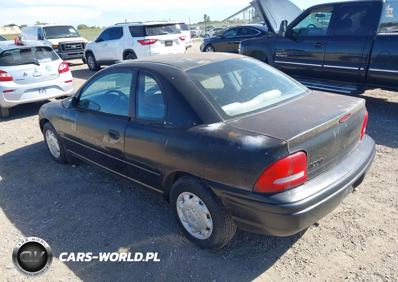 1996 Dodge Neon VIN:1B3ES22C3TD529783 - 3