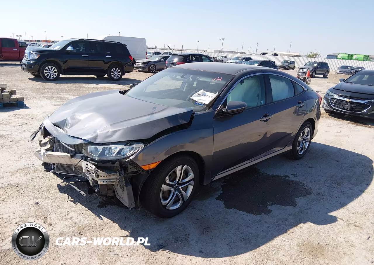 2016 Honda Civic Lx VIN:19XFC2F53GE076300 - 2