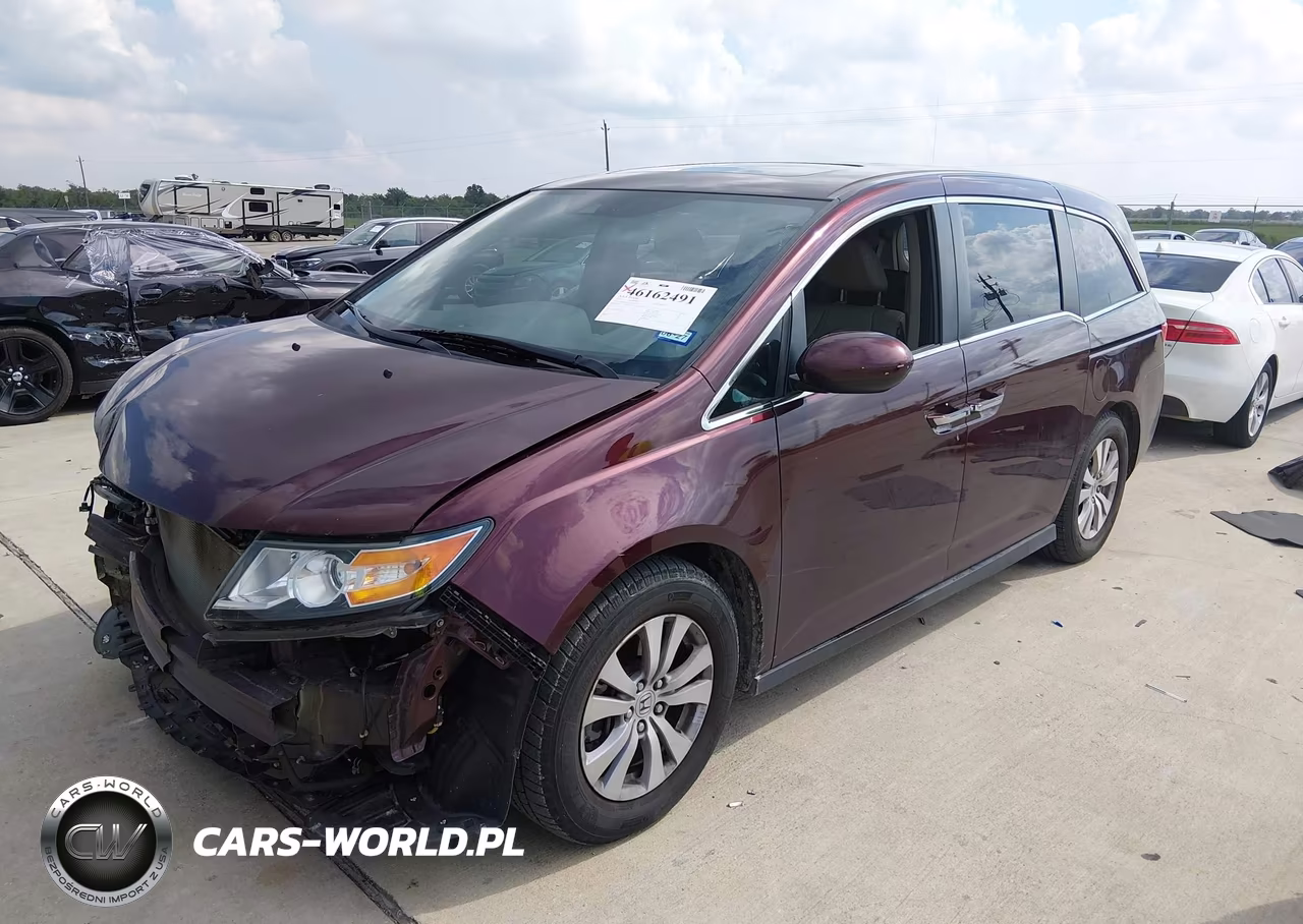 2015 Honda Odyssey Ex-L VIN:5FNRL5H63FB110071 - 2