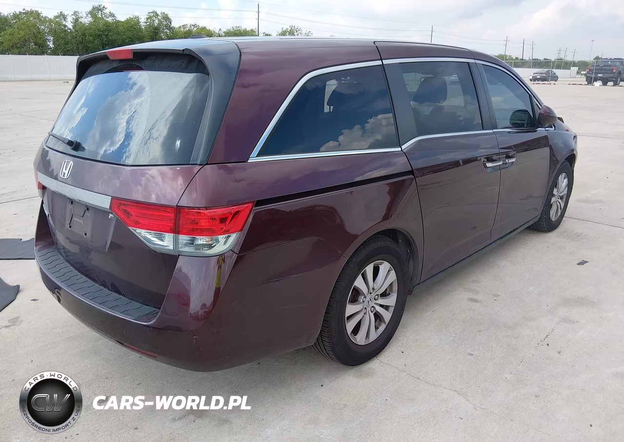2015 Honda Odyssey Ex-L VIN:5FNRL5H63FB110071 - 4