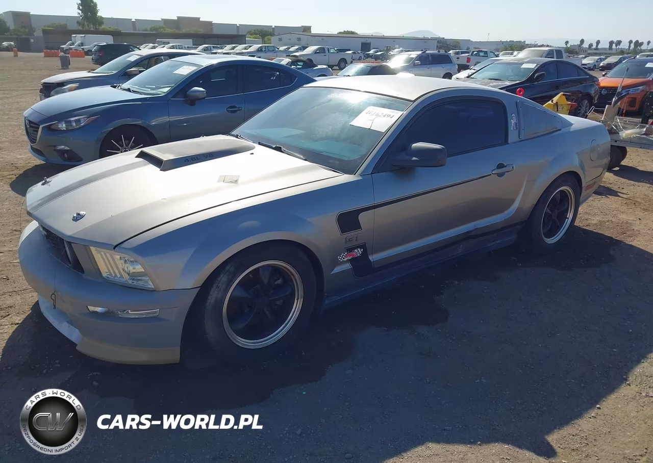 2008 Ford Mustang Gt Deluxe-Gt Premium VIN:1ZVHT82H385154709 - 2
