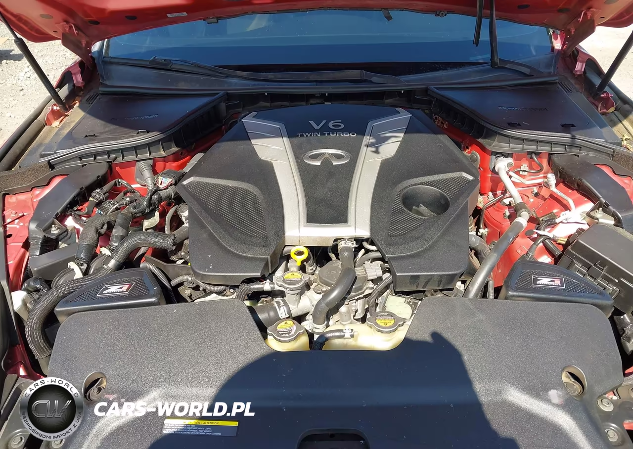 2018 Infiniti Q50 3.0T Red Sport 400 VIN:JN1FV7AR6JM700121 - 10