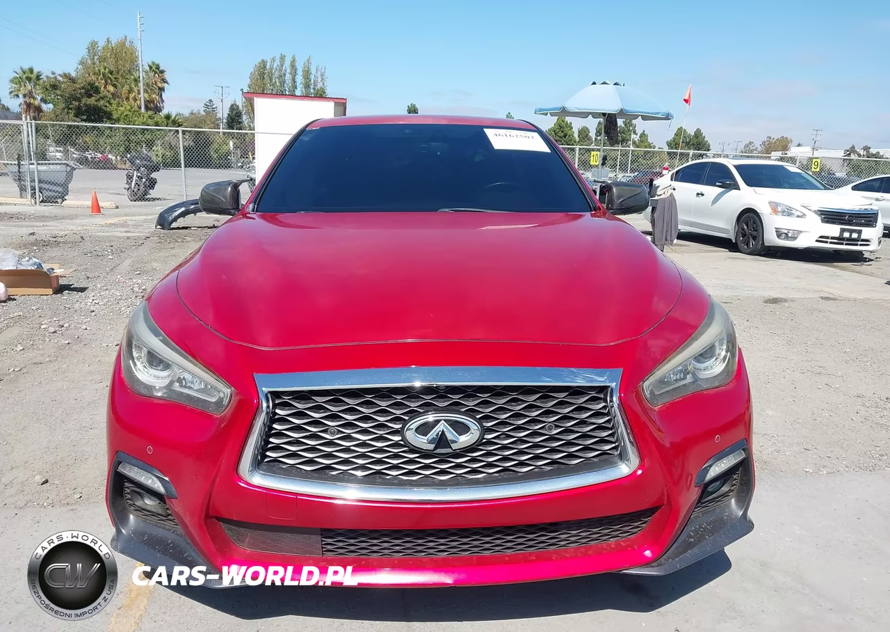 2018 Infiniti Q50 3.0T Red Sport 400 VIN:JN1FV7AR6JM700121 - 12