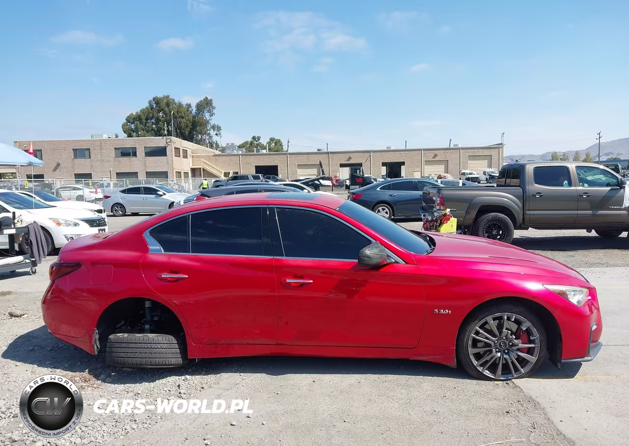 2018 Infiniti Q50 3.0T Red Sport 400 VIN:JN1FV7AR6JM700121 - 13