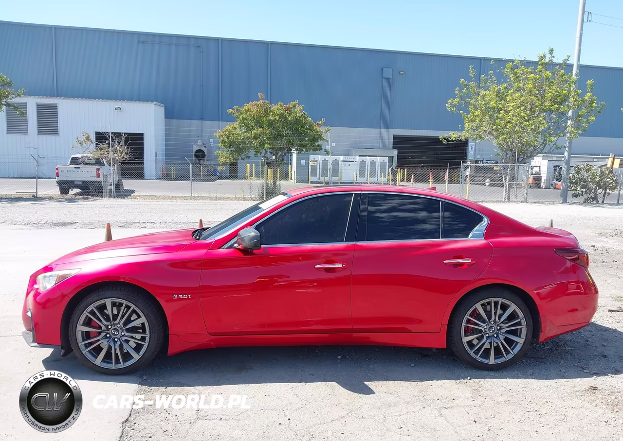 2018 Infiniti Q50 3.0T Red Sport 400 VIN:JN1FV7AR6JM700121 - 14