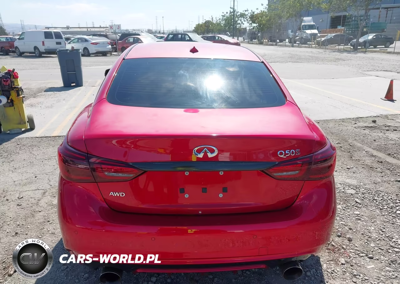2018 Infiniti Q50 3.0T Red Sport 400 VIN:JN1FV7AR6JM700121 - 16