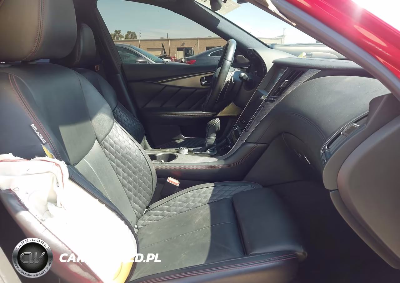 2018 Infiniti Q50 3.0T Red Sport 400 VIN:JN1FV7AR6JM700121 - 5