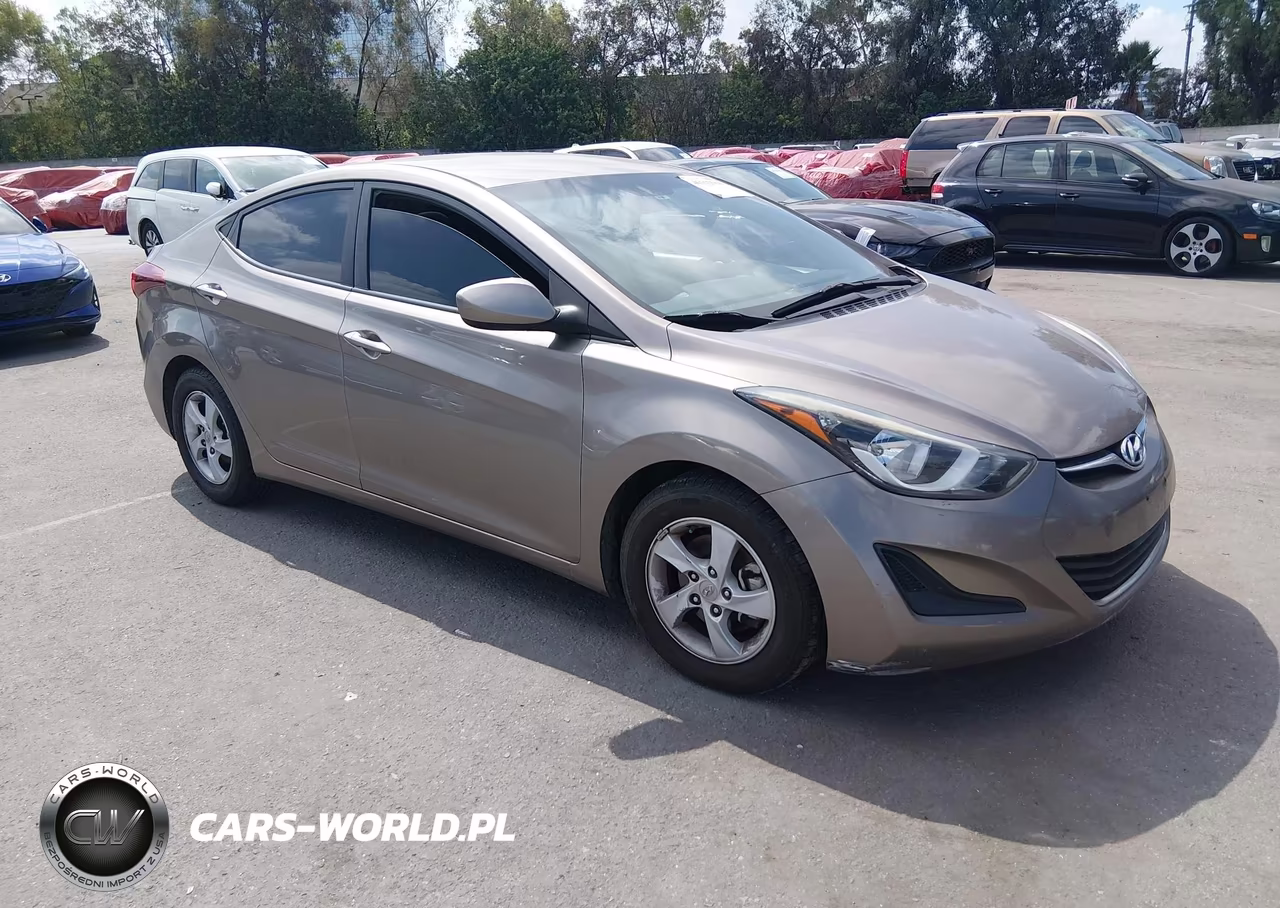 2015 Hyundai Elantra Se VIN:5NPDH4AE1FH630827 - 1