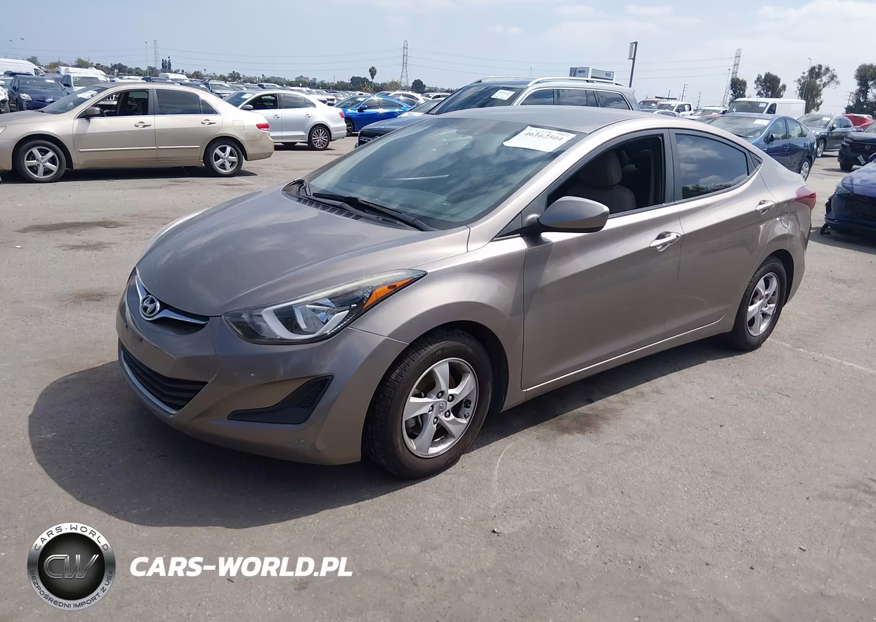 2015 Hyundai Elantra Se VIN:5NPDH4AE1FH630827 - 2
