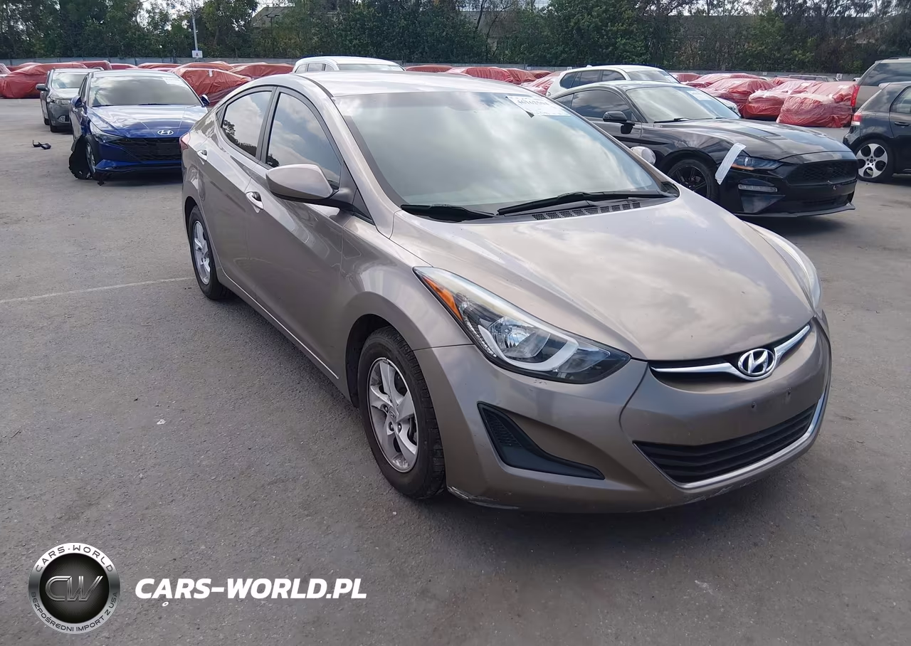 2015 Hyundai Elantra Se VIN:5NPDH4AE1FH630827 - 6