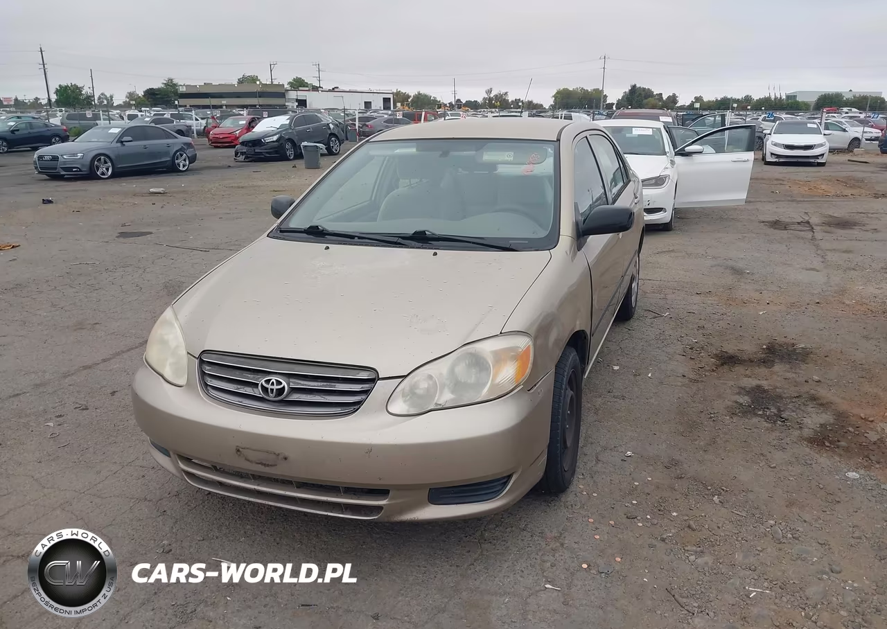 2004 Toyota Corolla Ce VIN:1NXBR32E44Z242079 - 2