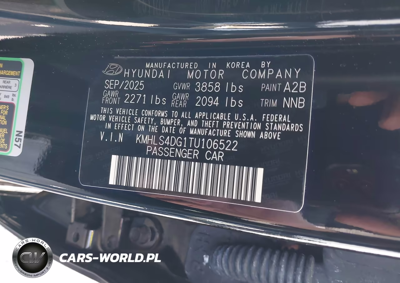 2026 Hyundai Elantra Sel Sport Premium VIN:KMHLS4DG1TU106522 - 9