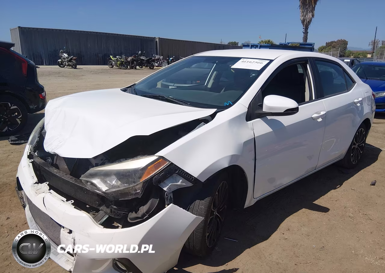 2014 Toyota Corolla S Plus VIN:5YFBURHE8EP153028 - 2