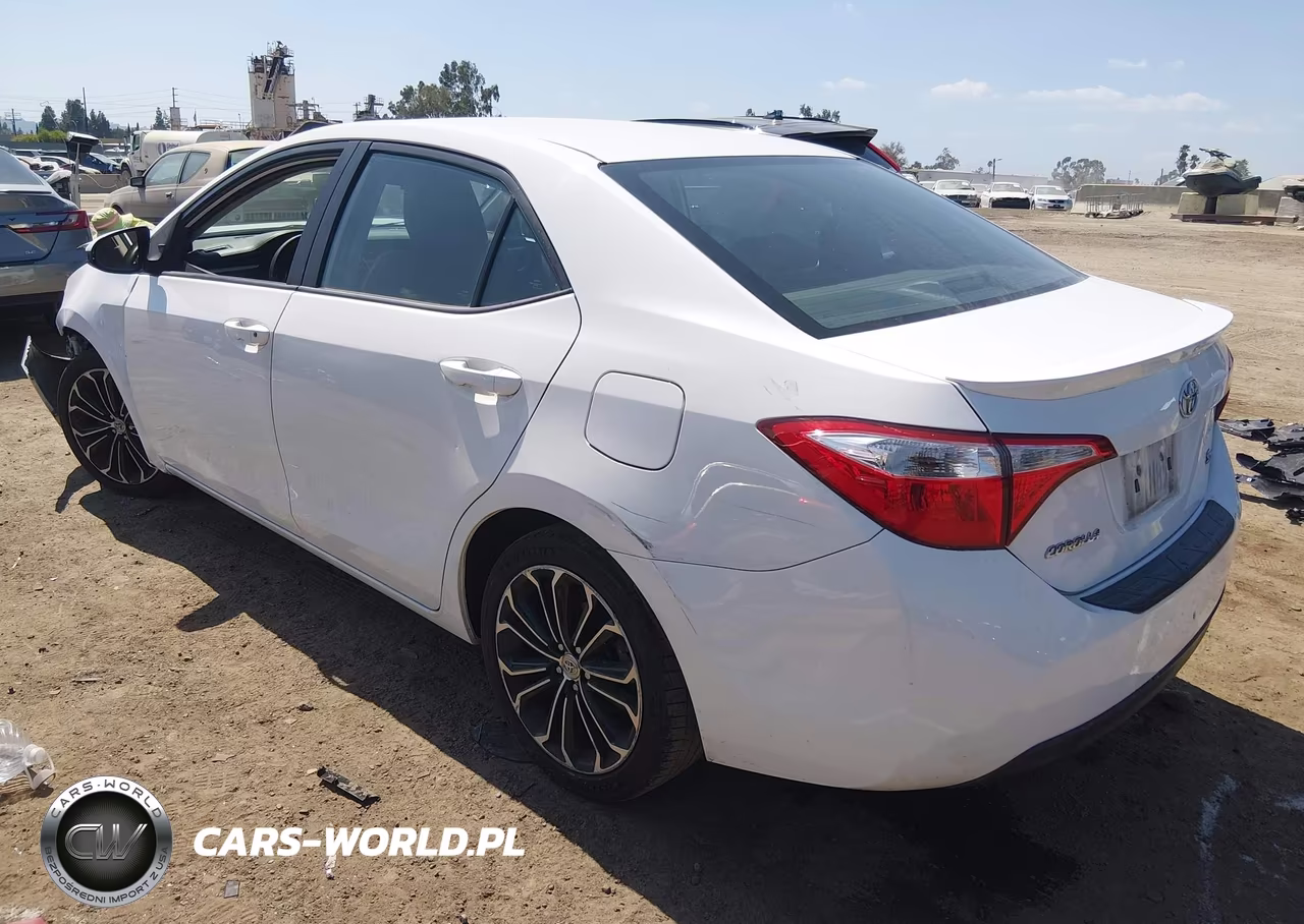 2014 Toyota Corolla S Plus VIN:5YFBURHE8EP153028 - 3