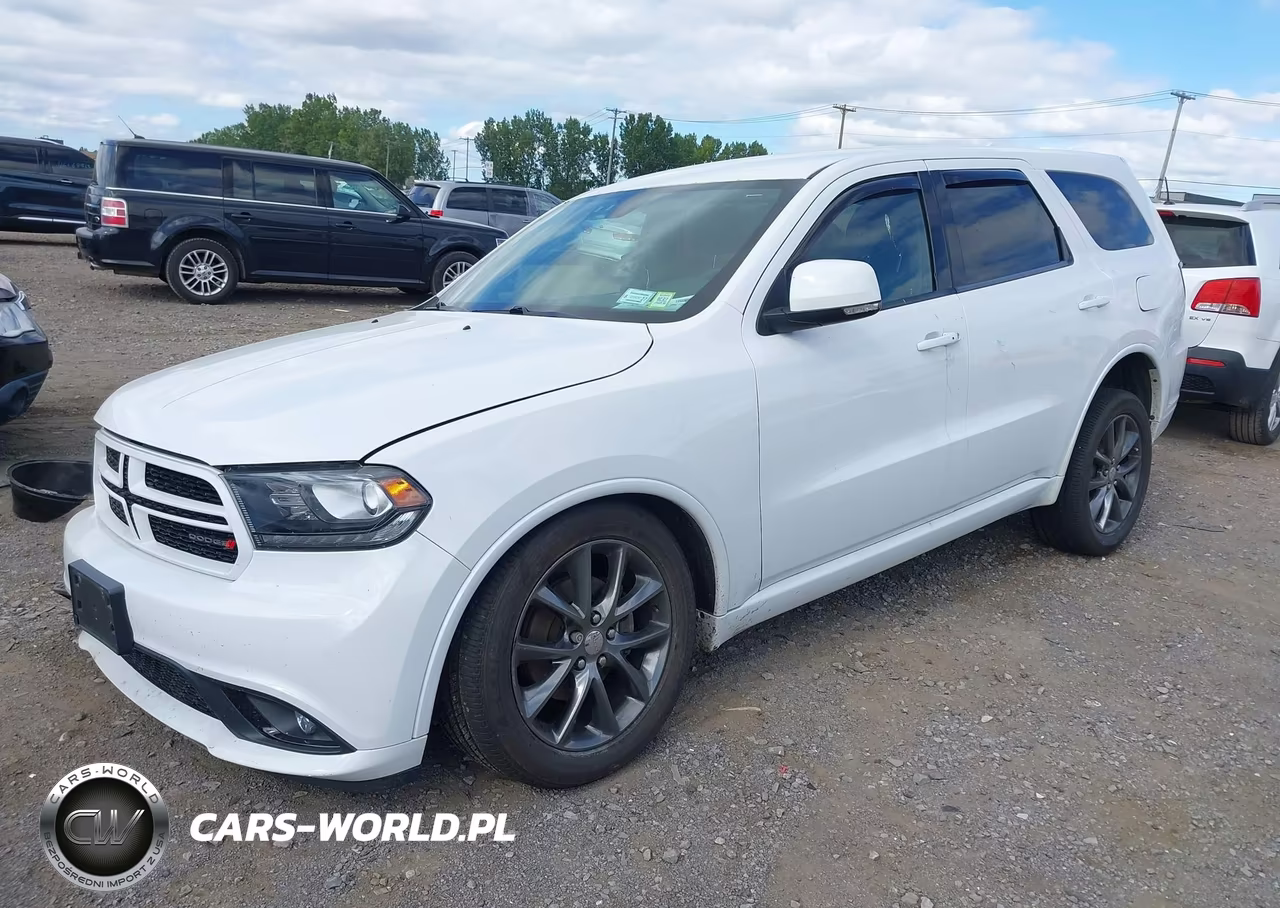 2017 Dodge Durango Gt Awd VIN:1C4RDJDG6HC860682 - 2