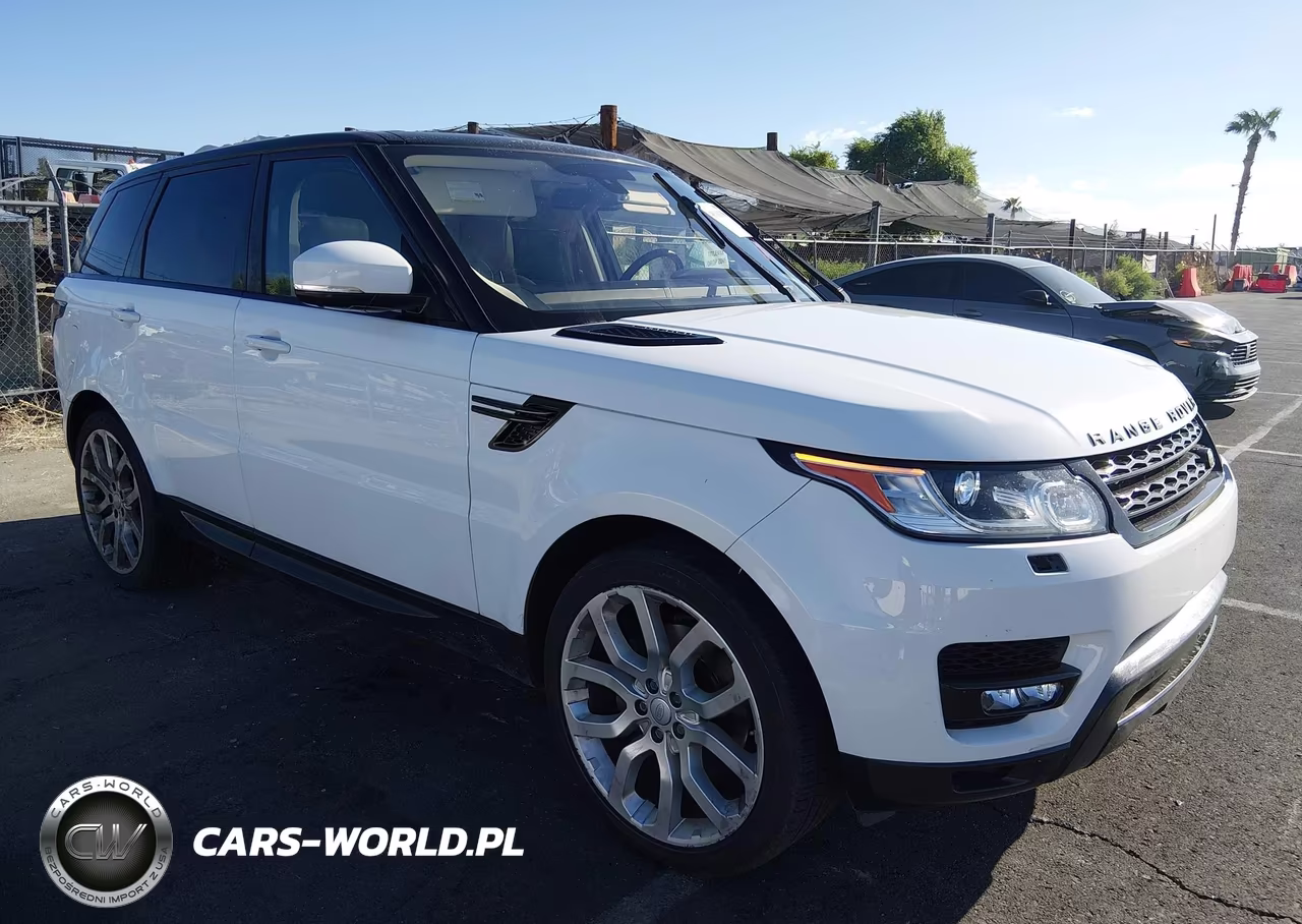 2016 Land Rover Range Rover Sport 3.0L V6 Turbocharged Diesel Hse Td6 VIN:SALWR2KF6GA663180 - 1