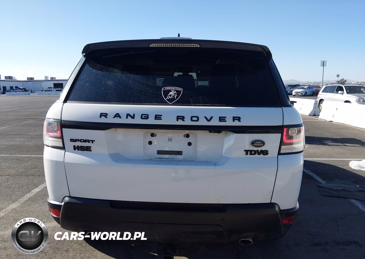2016 Land Rover Range Rover Sport 3.0L V6 Turbocharged Diesel Hse Td6 VIN:SALWR2KF6GA663180 - 16