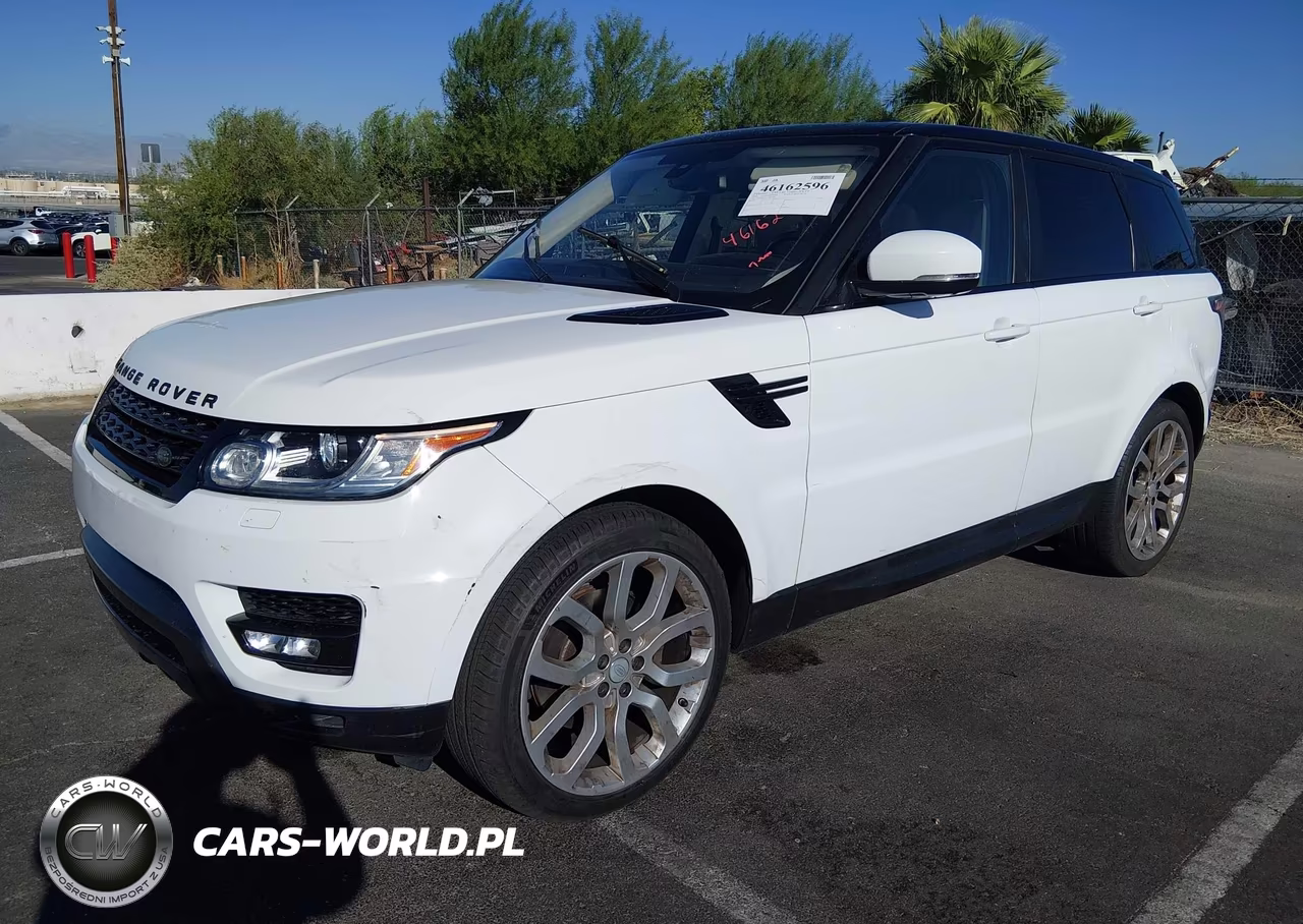 2016 Land Rover Range Rover Sport 3.0L V6 Turbocharged Diesel Hse Td6 VIN:SALWR2KF6GA663180 - 2