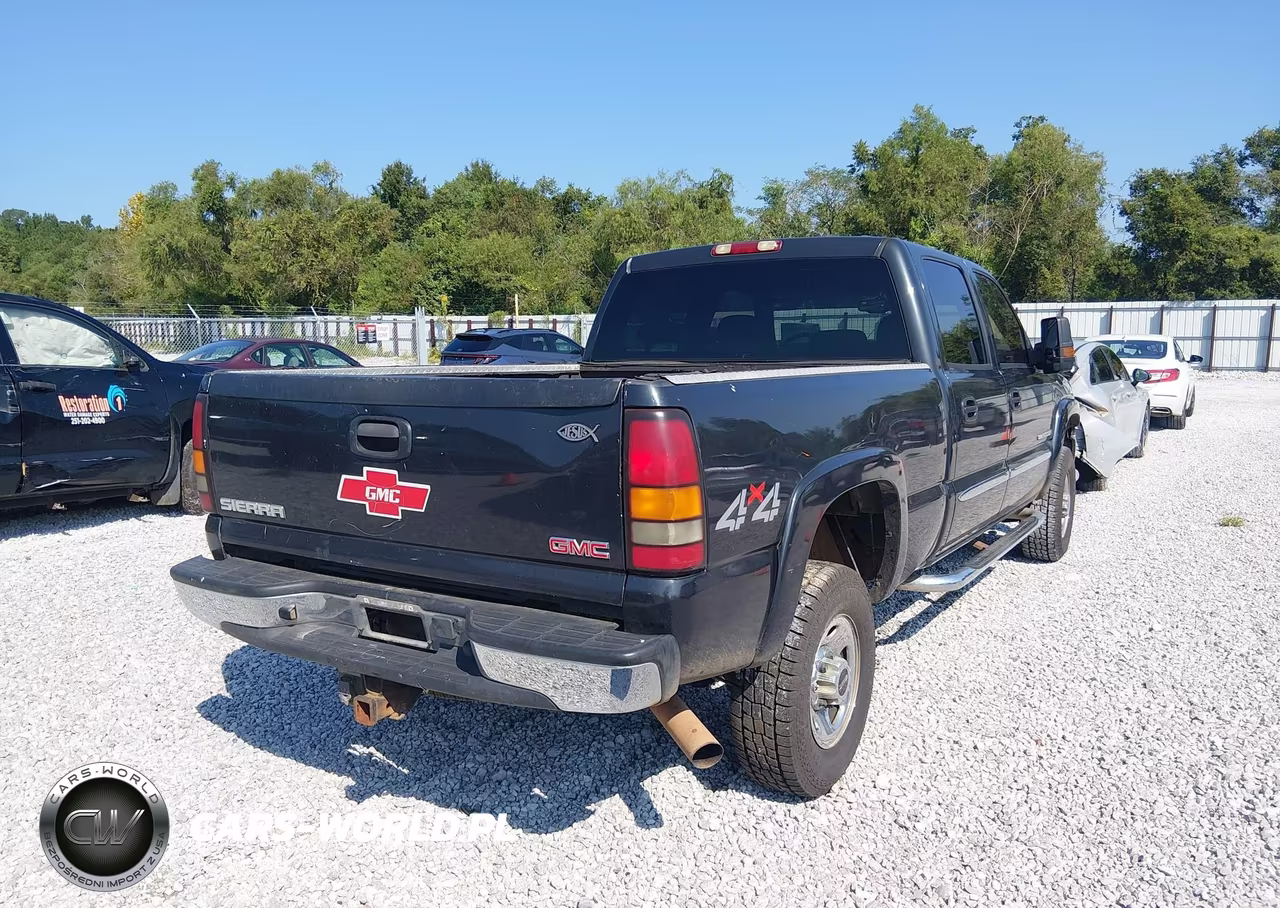 2004 GMC Sierra 2500Hd Sle VIN:1GTHK23U44F191450 - 4