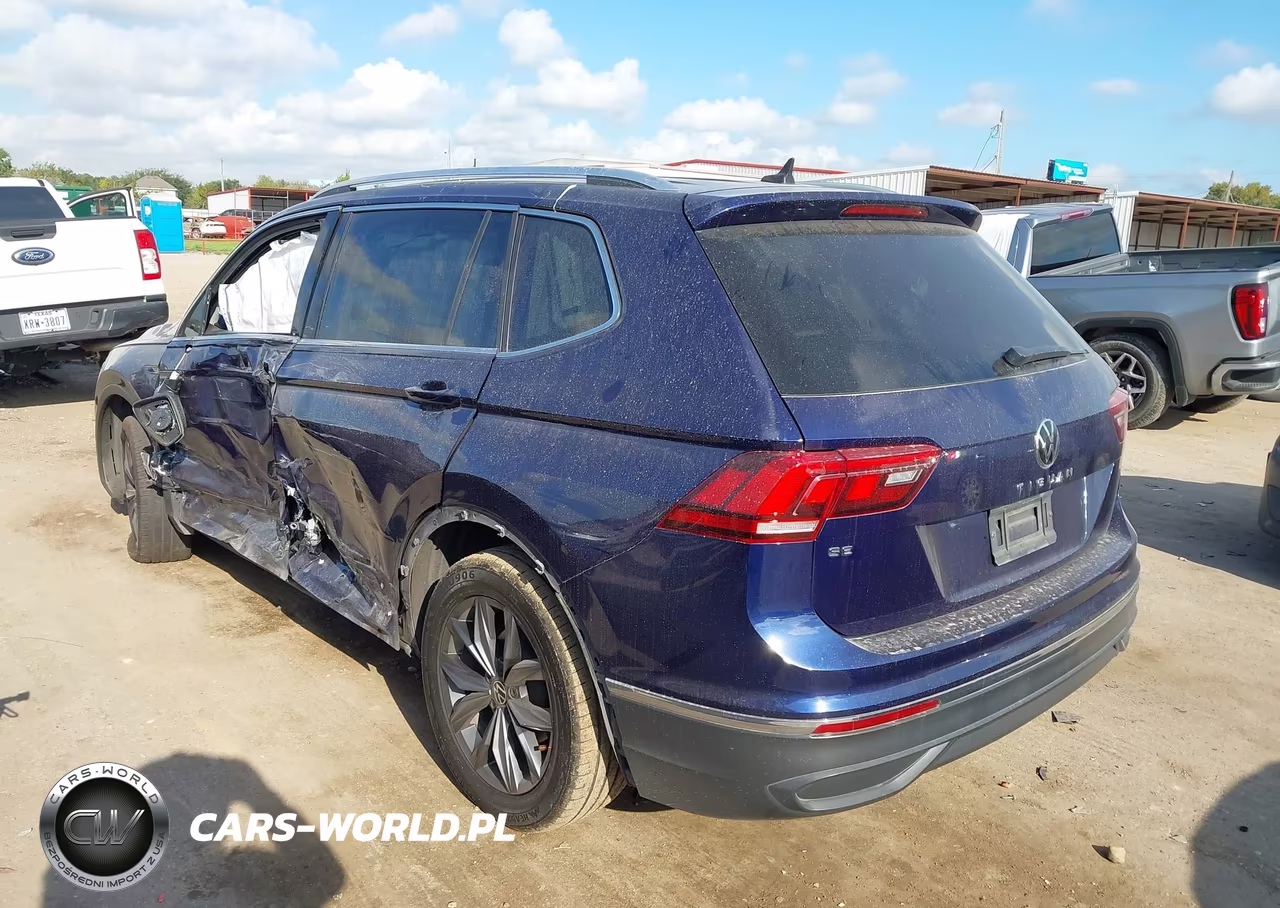 2022 Volkswagen Tiguan 2.0T Se VIN:3VV3B7AXXNM103203 - 3