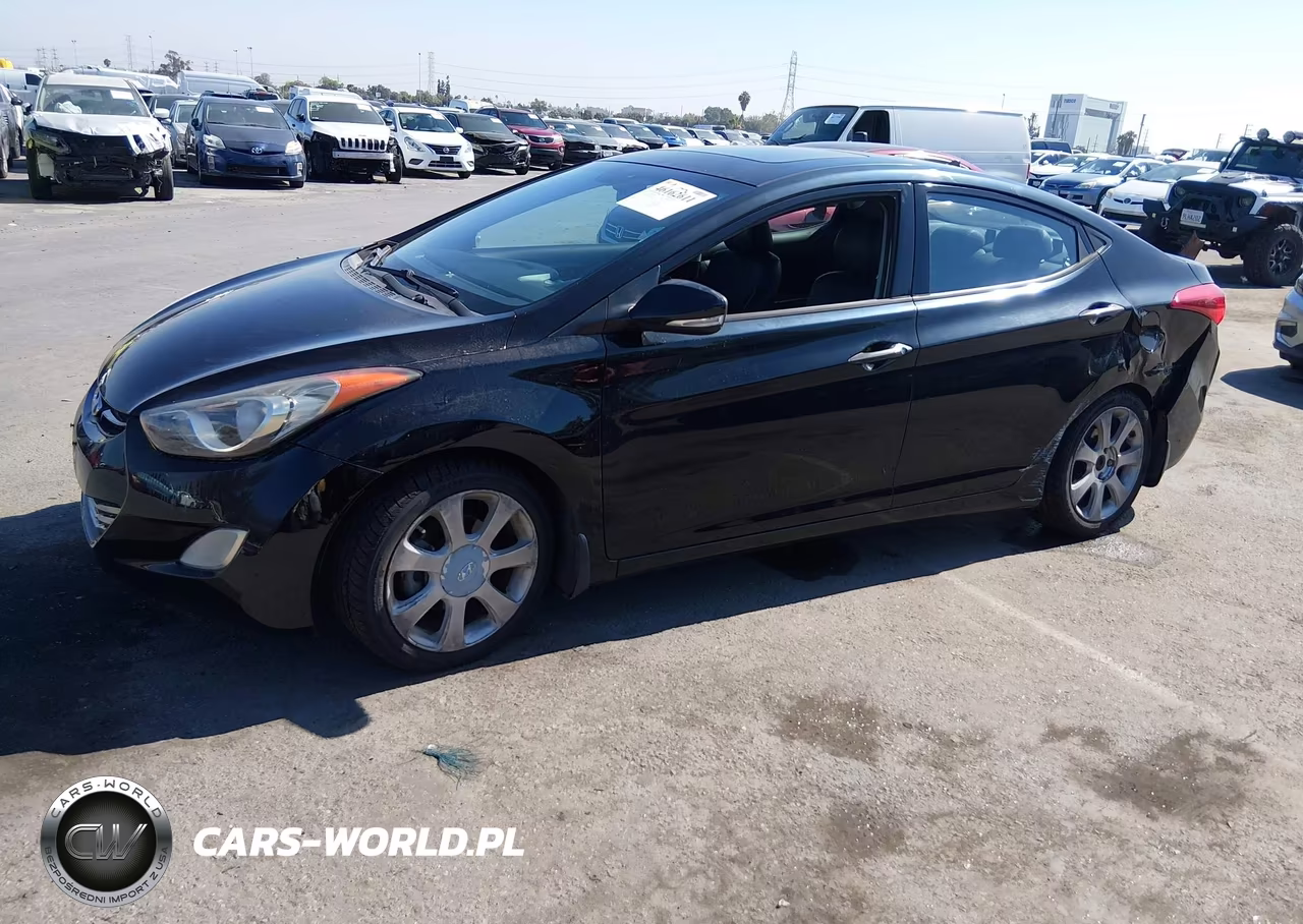 2013 Hyundai Elantra Limited VIN:KMHDH4AE4DU621036 - 2