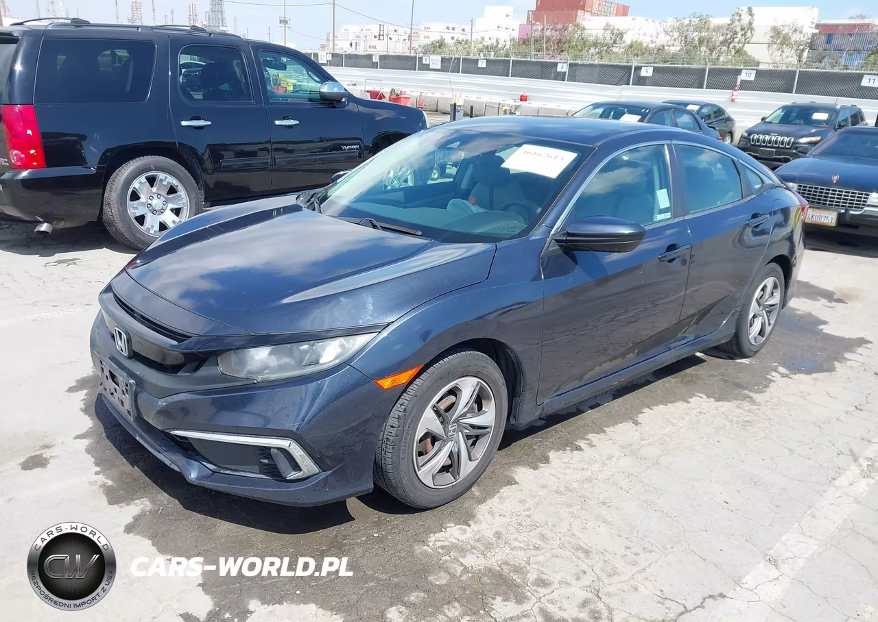 2019 Honda Civic Lx VIN:2HGFC2F65KH522454 - 2