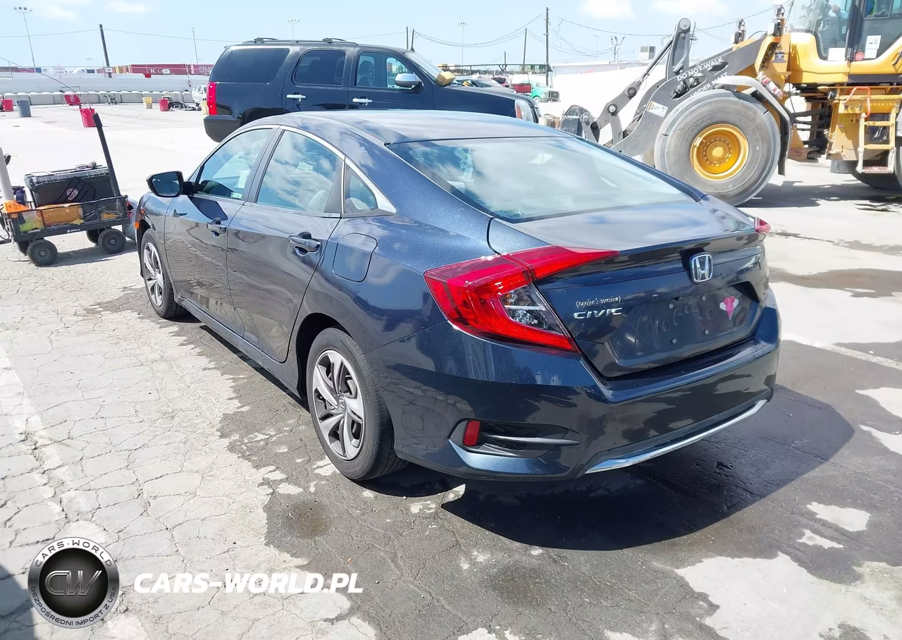 2019 Honda Civic Lx VIN:2HGFC2F65KH522454 - 3