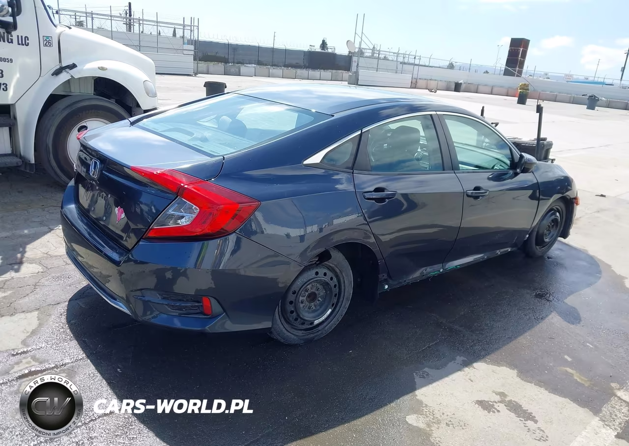 2019 Honda Civic Lx VIN:2HGFC2F65KH522454 - 4