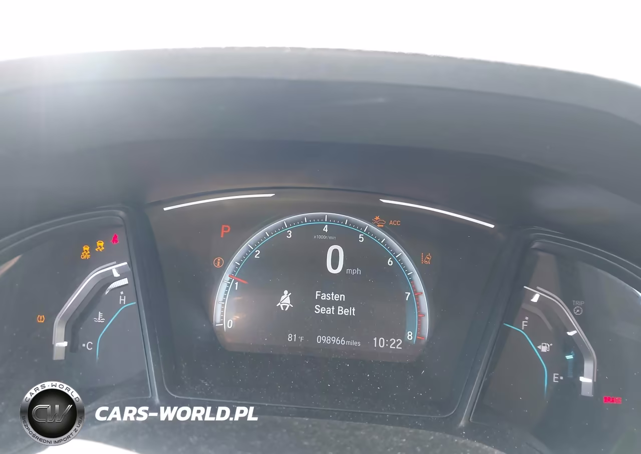2019 Honda Civic Lx VIN:2HGFC2F65KH522454 - 7