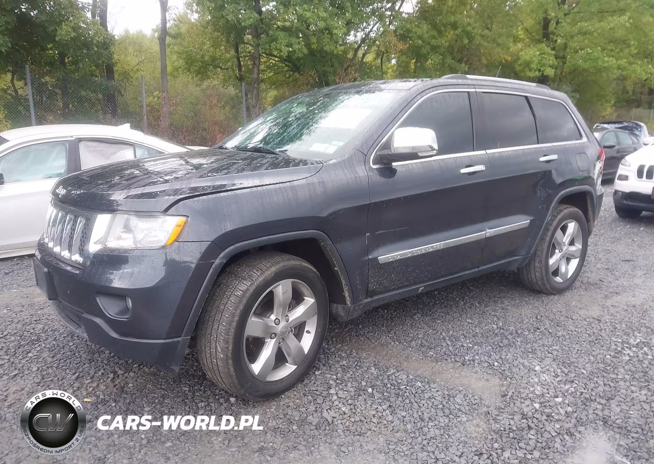 2013 Jeep Grand Cherokee Overland VIN:1C4RJFCGXDC614672 - 2