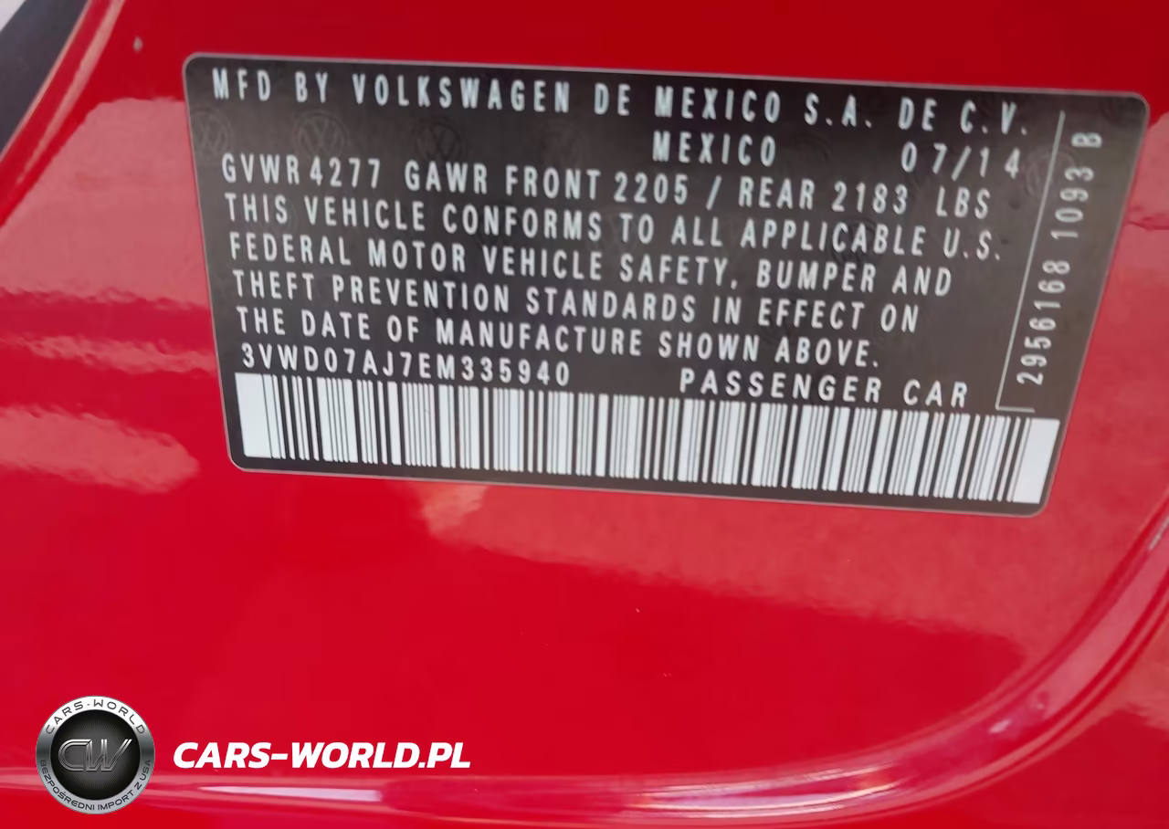 2014 Volkswagen Jetta 1.8T Se VIN:3VWD07AJ7EM335940 - 9