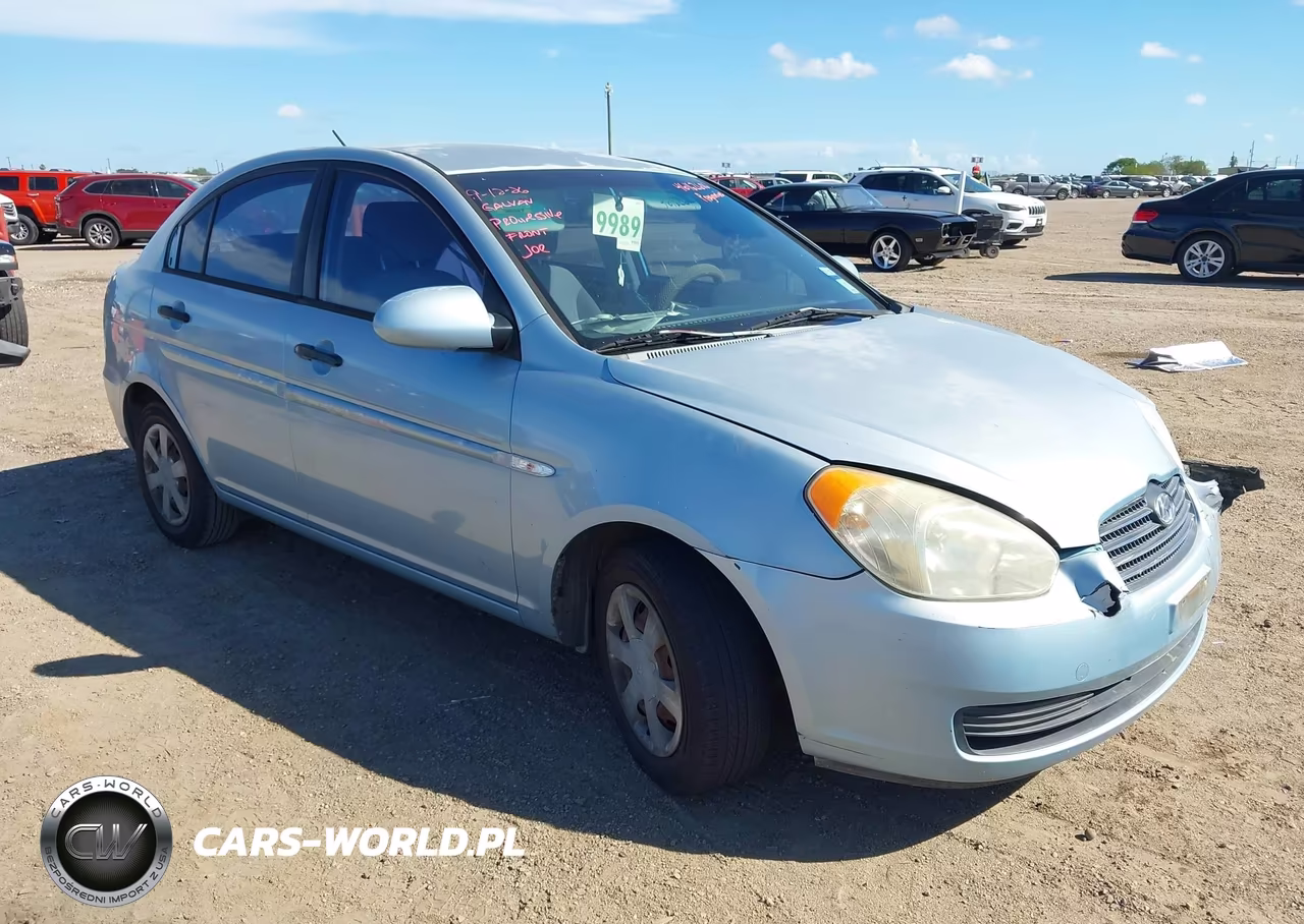 2007 Hyundai Accent Gls VIN:KMHCN46CX7U128753 - 1