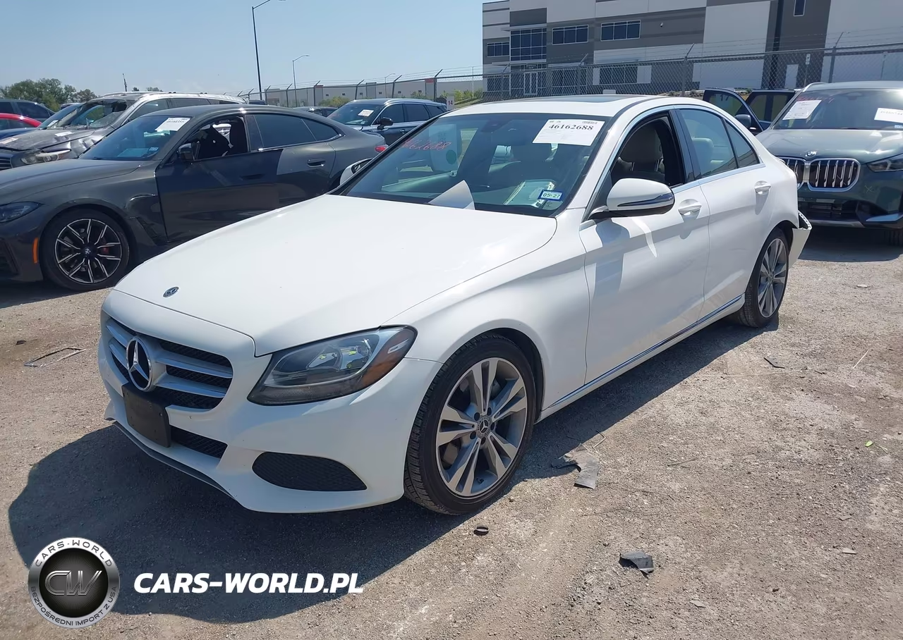 2018 Mercedes-Benz C 300 VIN:55SWF4JB2JU248882 - 2