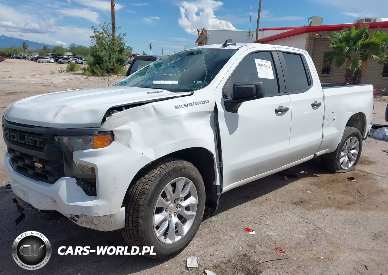 2025 Chevrolet Silverado 1500 2Wd Standard Bed Custom VIN:1GCRABEKXSZ125130 - 2