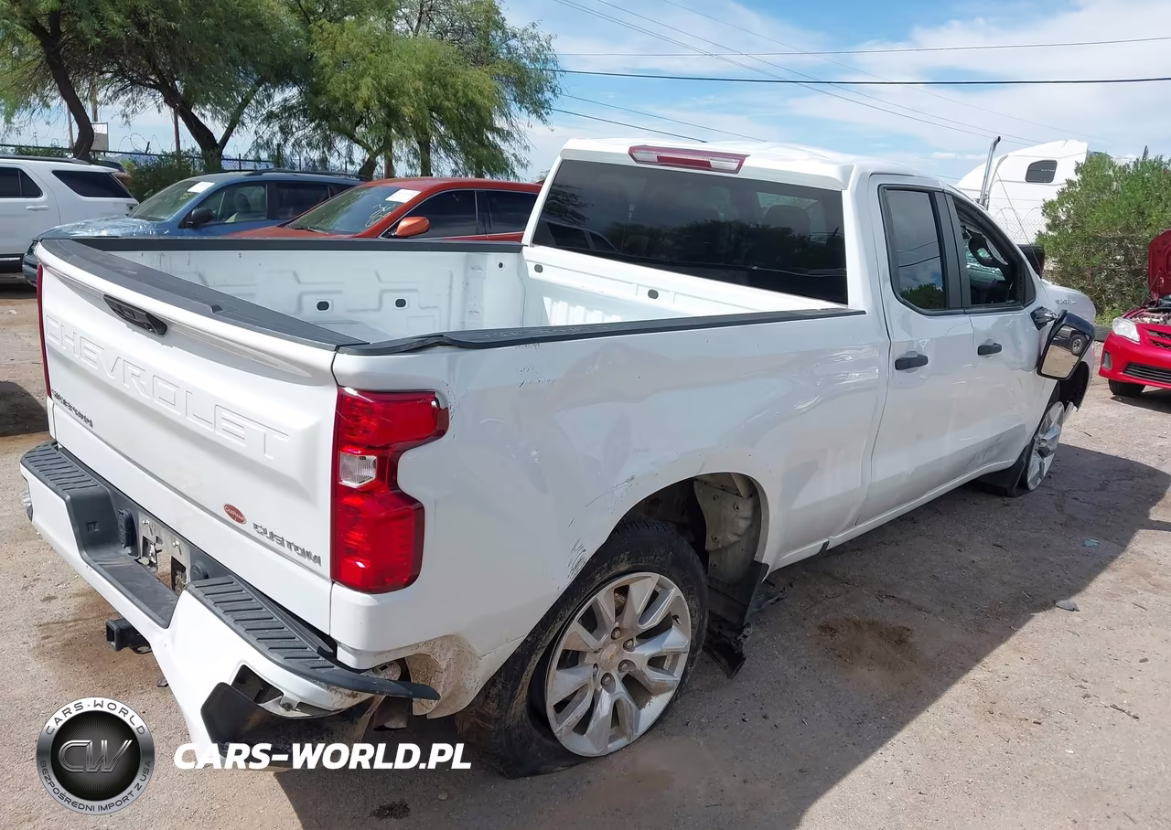 2025 Chevrolet Silverado 1500 2Wd Standard Bed Custom VIN:1GCRABEKXSZ125130 - 4